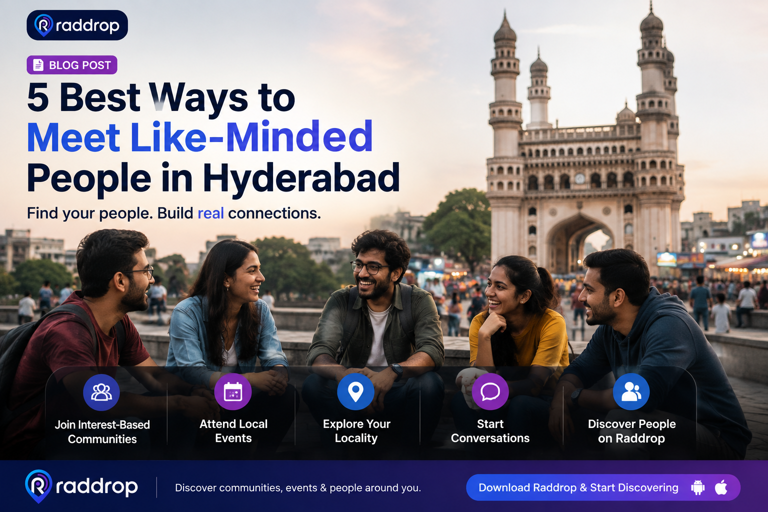 5 Best Ways to Meet Like-Minded People in Hyderabad